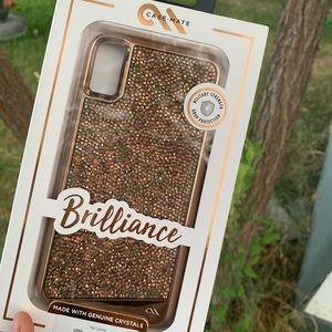 Case-mate Phone Case made with Genuine Crystals